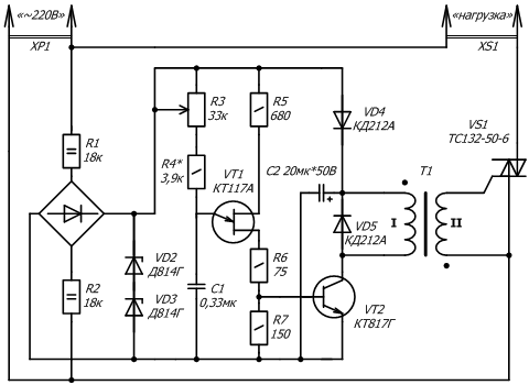 Регулятор мощности транзистора IRF840: описание истребования